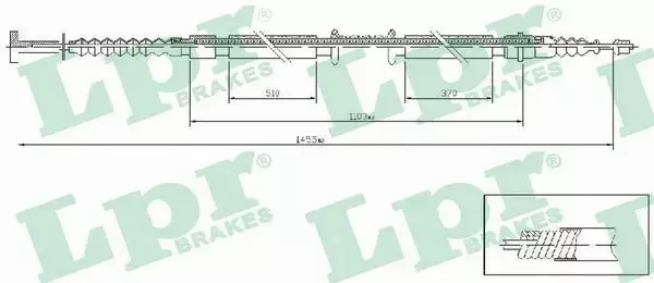 LPR LINKA HAMULCOWA C1238B 