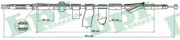 LPR LINKA HAMULCOWA C1298B 