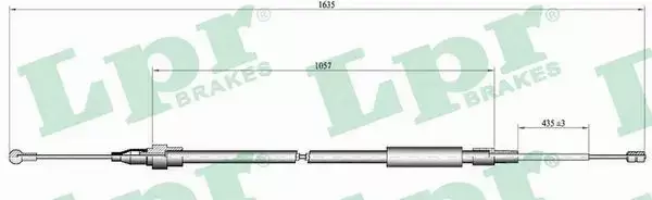 LPR LINKA HAMULCOWA C1518B 