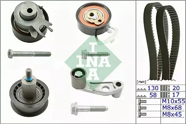 INA ROZRZĄD + POMPA SKF VW LUPO POLO 1.4 16V 