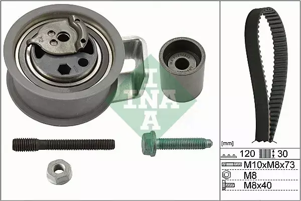 INA ROZRZĄD + POMPA AUDI A4 B5 B6 A6 C5 1.9 TDI 