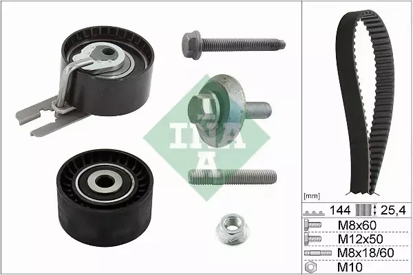 INA ROZRZĄD + POMPA SKF CITROEN XSARA NEMO 1.4 HDI 