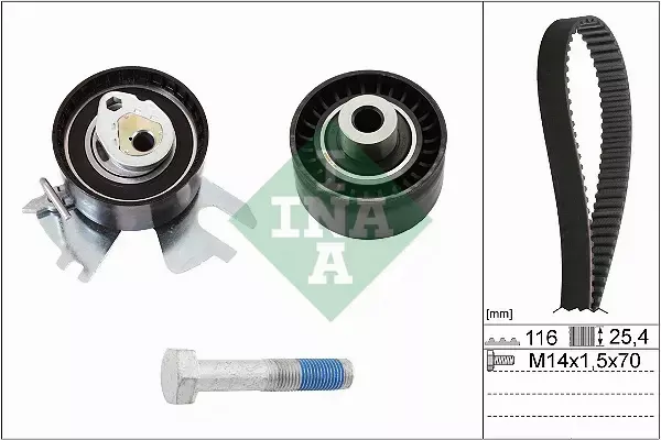 INA ROZRZĄD+POMPA HEPU CITROEN C4 I C5 II 2.0HDI 