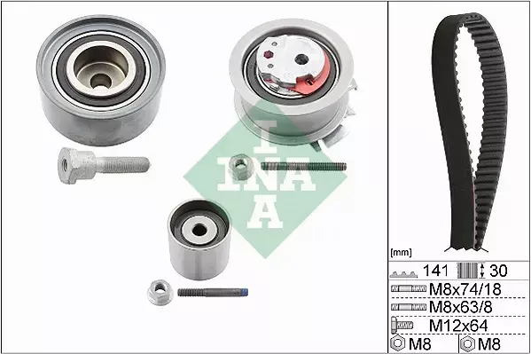 INA ROZRZĄD + POMPA SKF VW PASSAT B6 2.0 TDI 