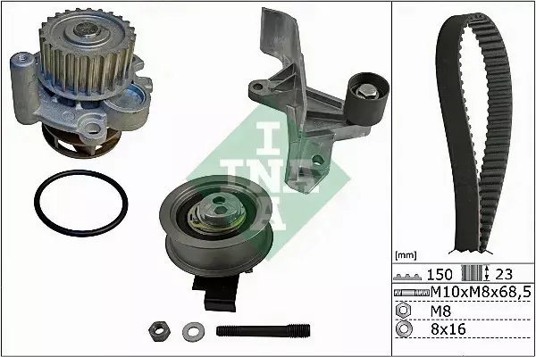 INA ROZRZĄD+POMPA AUDI A4 B5 B6 B7 A6 C5 1.8T 