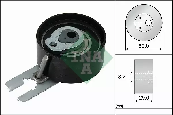 INA ROLKA NAPINACZA PASKA ROZRZĄDU  531 0555 10 