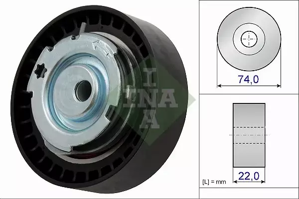 INA ROLKA NAPINACZA PASKA ROZRZĄDU  531 0876 10 