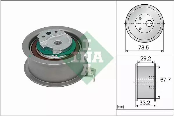 INA ROLKA NAPINACZA PASKA ROZRZĄDU  531 0927 10 