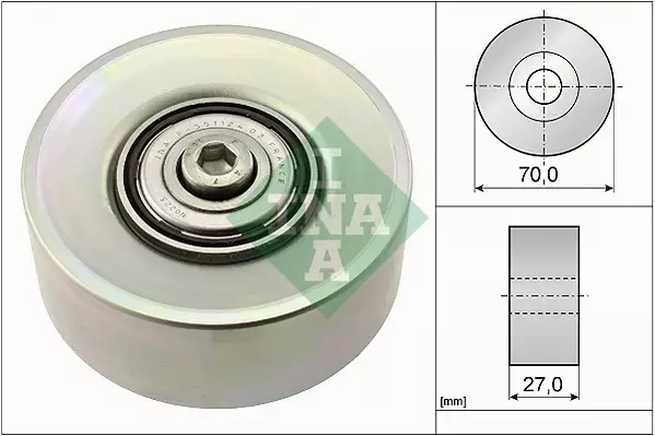 INA ROLKA PROWADZĄCA BMW 3 E46 318D 320D 330D 