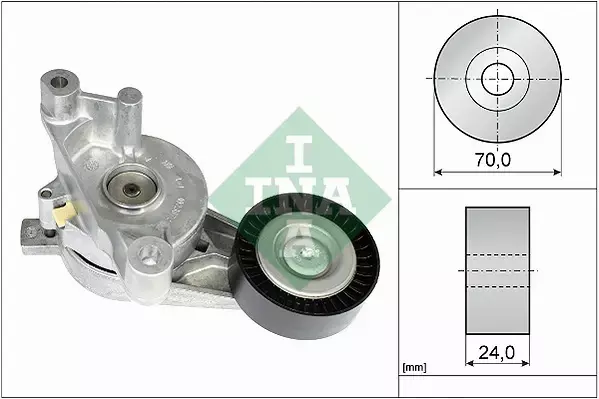 INA NAPINACZ+PASEK AUDI A3 8P1 8PA 1.9 2.0 TDI 