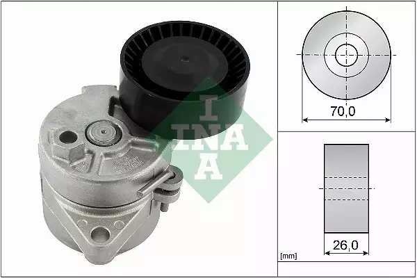 INA NAPINACZ PASKA BMW 5 E39 3 E46 2.0 2.5 2.8 3.0 