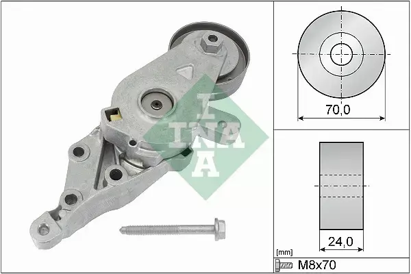 INA NAPINACZ ALTERNATORA VW BORA 1.9 TDI SDI 