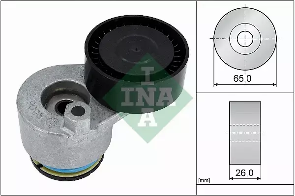 INA NAPINACZ+PASEK NISSAN ALMERA II N16 1.5 DCI 