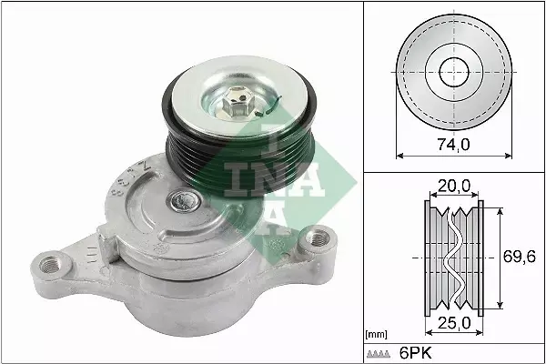 INA NAPINACZ PASKA ROZRZĄDU 534 0457 10 