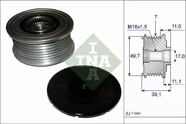 INA SPRZĘGŁO ALTERNATORA 535 0084 10 