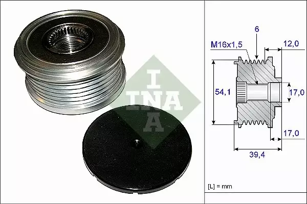 INA SPRZĘGŁO ALTERNATORA 535 0090 10 