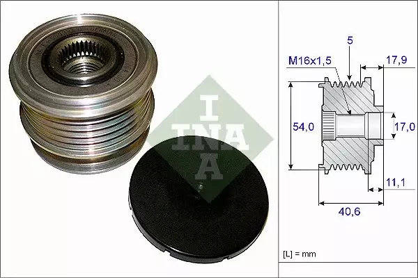 INA SPRZĘGŁO ALTERNATORA 535 0121 10 