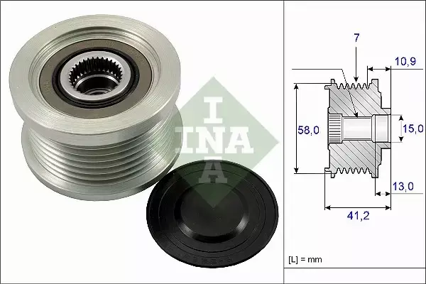 INA SPRZĘGŁO ALTERNATORA 535 0173 10 