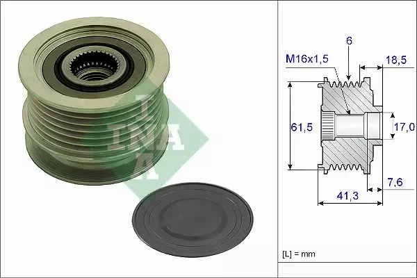 INA SPRZĘGŁO ALTERNATORA 535 0234 10 