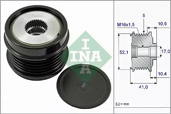 INA SPRZĘGŁO ALTERNATORA 535 0272 10 