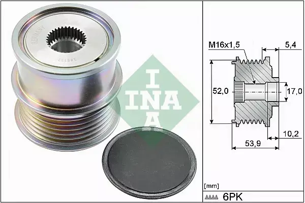 INA SPRZĘGŁO ALTERNATORA 535 0279 10 