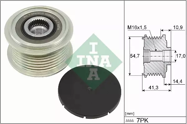 INA SPRZĘGŁO ALTERNATORA 535 0351 10 