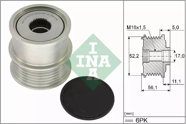 INA SPRZĘGŁO ALTERNATORA 535 0363 10 