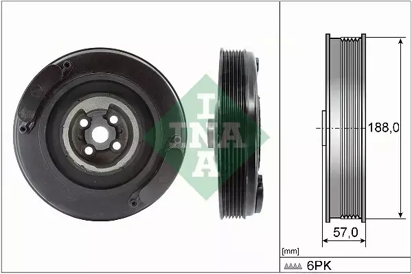 INA KOŁO PASOWE VW LT II 28-35 28-46 2.5 TDI 