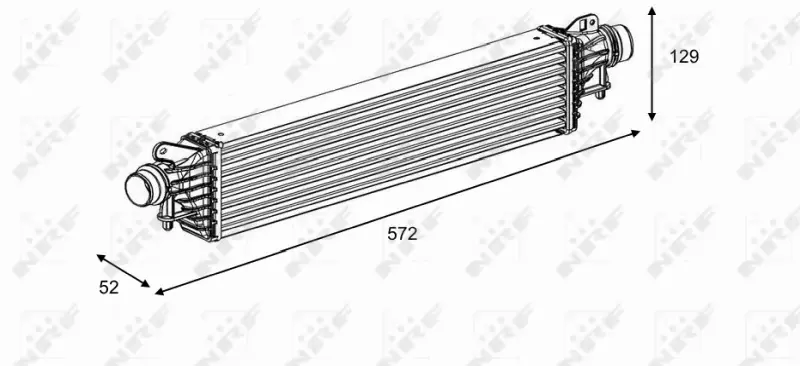 NRF INTERCOOLER 30179 