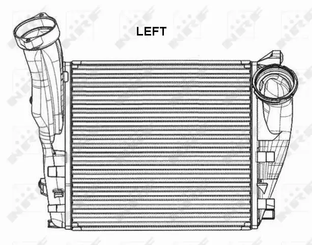 NRF INTERCOOLER 30286 