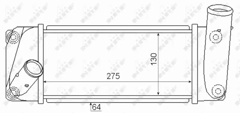 NRF INTERCOOLER 30347 