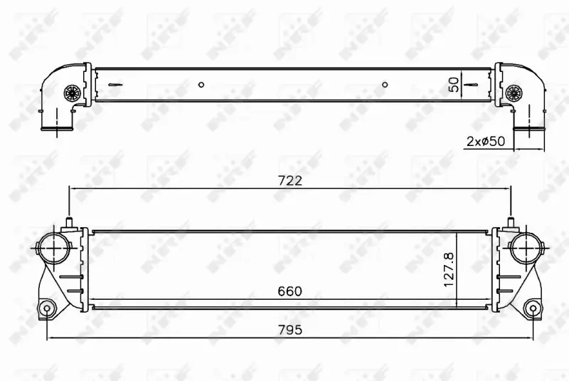 NRF INTERCOOLER 30369 