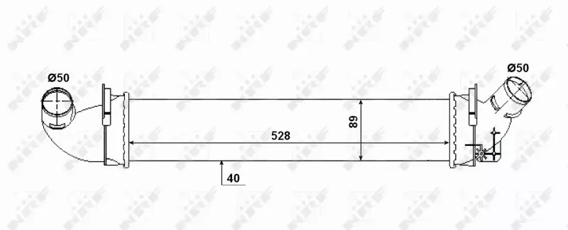 NRF INTERCOOLER 30380 