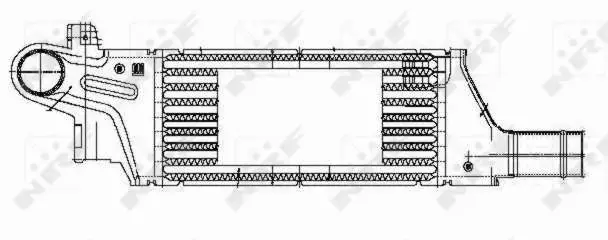 NRF INTERCOOLER 30429 