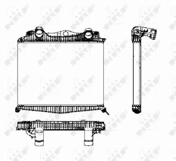 NRF CHŁODNICA INTERCOOLER 30450 