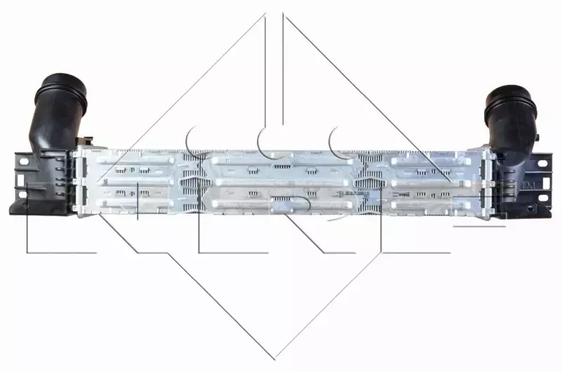 NRF CHŁODNICA POWIETRZA INTERCOOLER 30524 