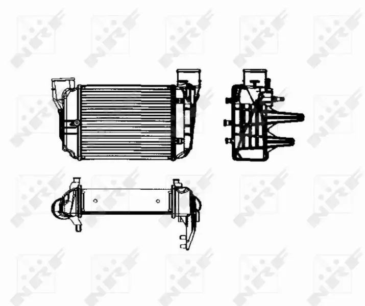 NRF INTERCOOLER 30753 