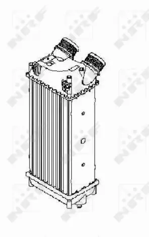 NRF CHŁODNICA POWIETRZA INTERCOOLER 30860 