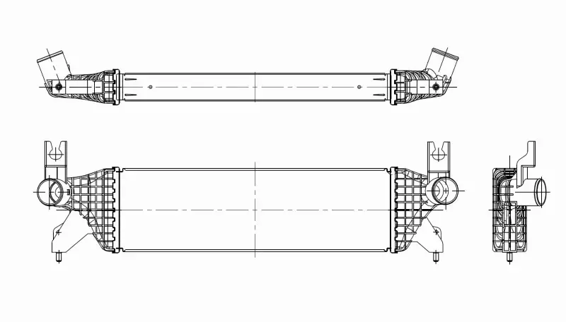 NRF CHŁODNICA INTERCOOLER 309116 