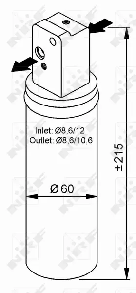 NRF OSUSZACZ KLIMATYZACJI 33139 