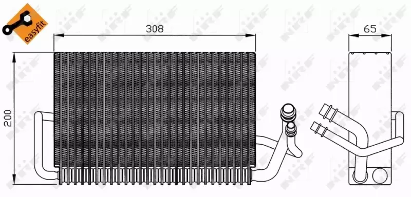 NRF PAROWNIK KLIMATYZACJI 36121 