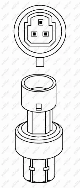 NRF CZUJNIK CIŚNIENIA KLIMATYZACJI 38943 