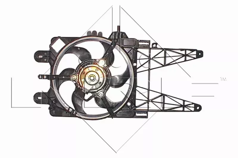 NRF WENTYLATOR CHŁODNICY FIAT PUNTO II 1.2 