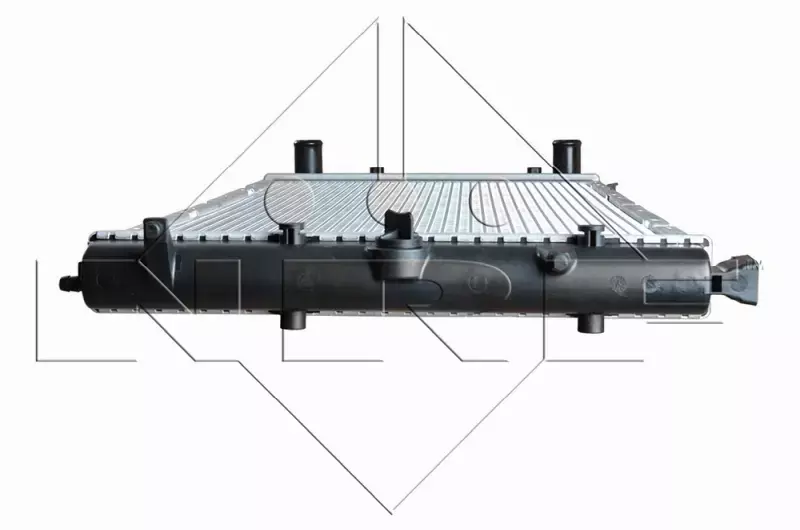 NRF CHŁODNICA WODY 509514 