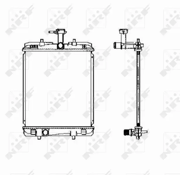 NRF CHŁODNICA SILNIKA 53459 
