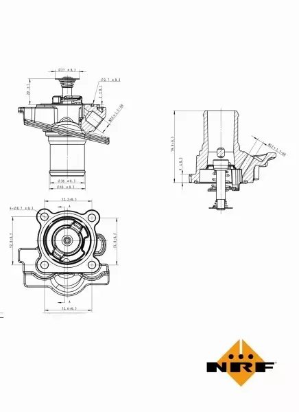 NRF TERMOSTAT 725079 