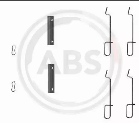 ABS ZESTAW MONTAŻOWY KLOCKÓW 1125Q 