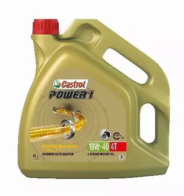 CASTROL POWER 1 10W40 4T API SJ JASO MA2 4L 