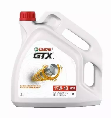 CASTROL GTX MINERAL 15W40 A3/B4 SL/CF 4L 