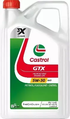 CASTROL GTX 5W30 RN17 RENAULT ACEA C3 5L 